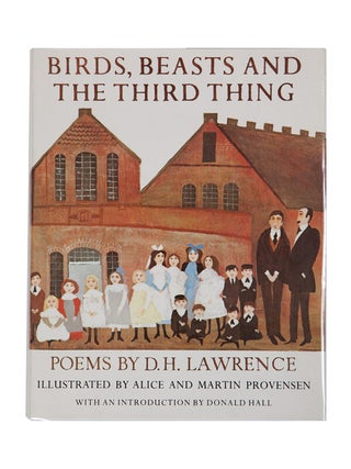 Item #10029 Birds, Beasts and The Third Thing. D. H Lawrence