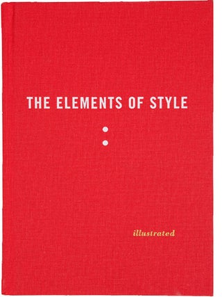 Item #10040 The Elements of Style. William Strunk, E. B White