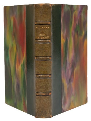 Item #10061 Dans la cage, suivi de L'eleve et de L'autel des morts. Henry James, M....