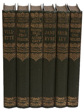 Item #10067 The Novels of Charlotte, Emily and Anne Bront&euml;. Charlotte Bront&euml;, Emily Bront&euml;, Anne Bront&euml;.